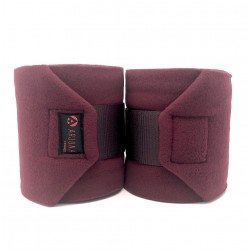 Bandes de polo bordeaux -...