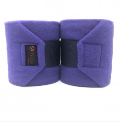 Bandes de polo violette -...